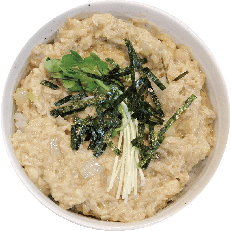 鶏とろ丼の写真